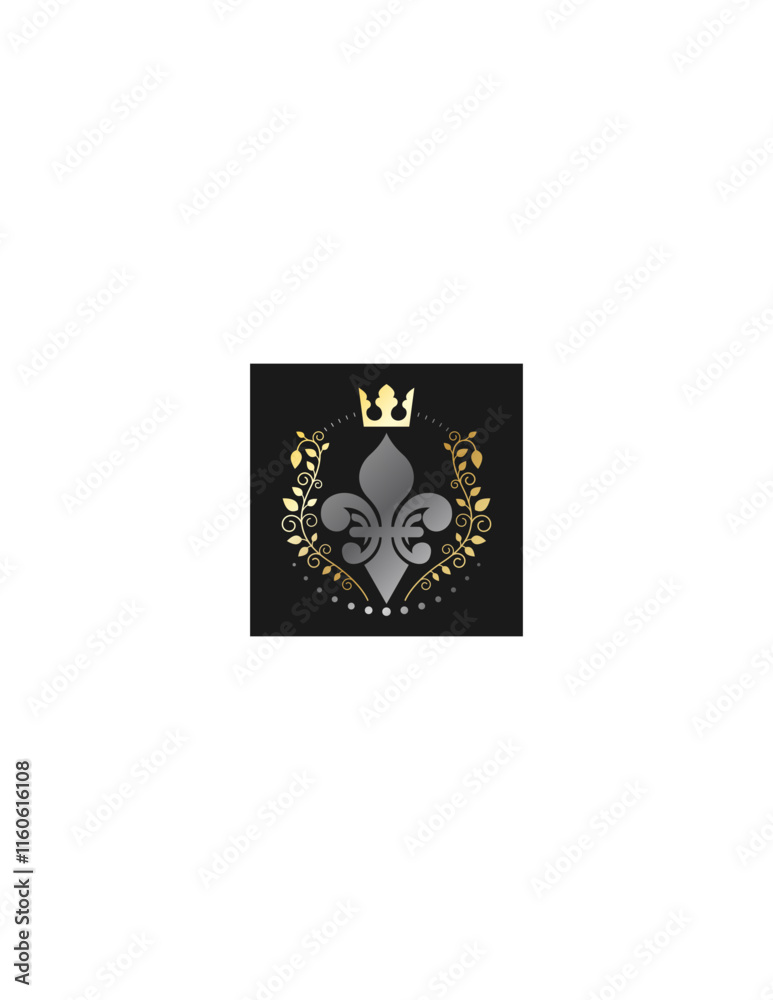 Vector Shield with Ornamental Design - Elegant and Decorative Heraldic Emblem for Graphic Use Vector Shield with Ornamental Design - Elegant and Decorative Heraldic Emblem for Graphic Use