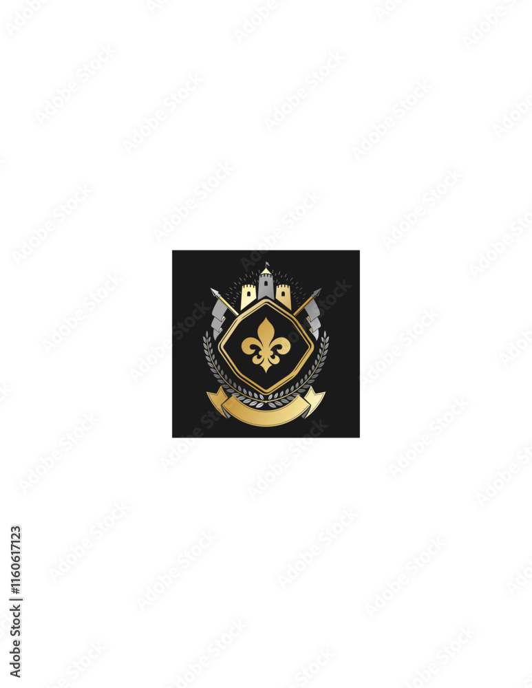 Vector Shield with Ornamental Design - Elegant and Decorative Heraldic Emblem for Graphic Use Vector Shield with Ornamental Design - Elegant and Decorative Heraldic Emblem for Graphic Use