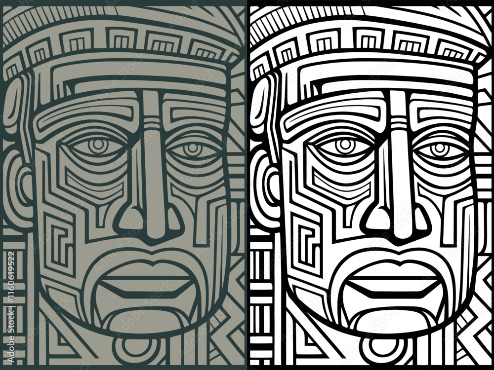 Obraz premium Seamless Pattern, Pattern Design, Vector