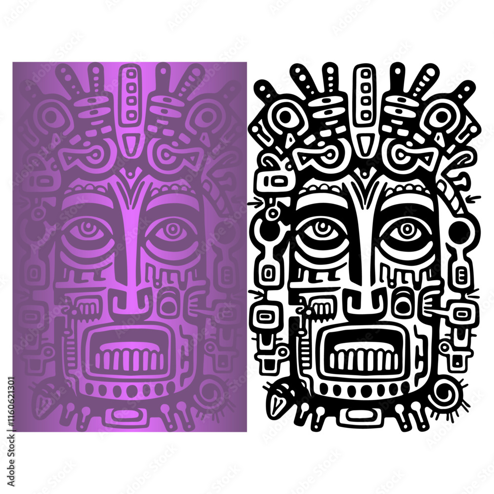 Obraz premium Seamless Pattern, Pattern Design, Vector