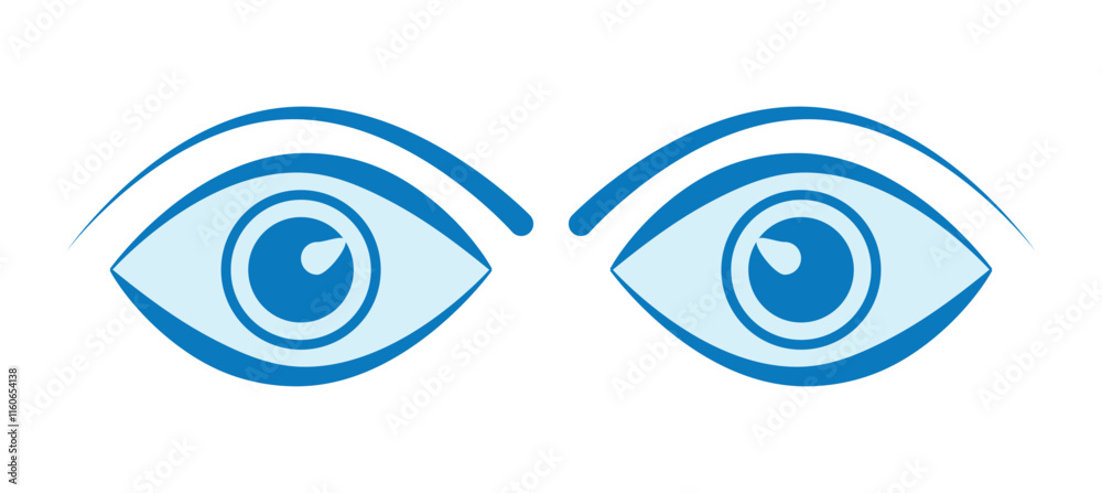eye view icon sign vector. eps 10. eye view icon sign vector. eps 10.