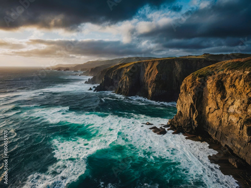 the ocean is green