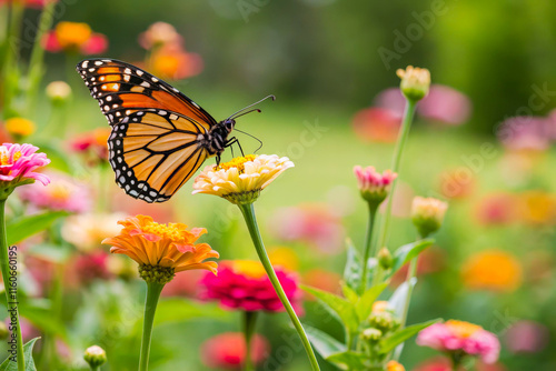 a monarch butterfly on a flower