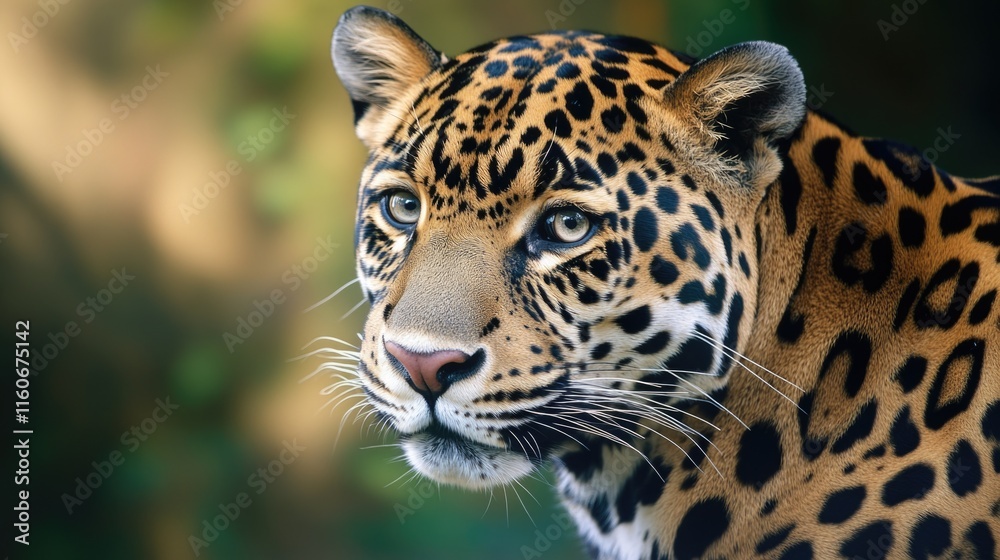 A close-up shot of a leopard's face with a blurred background, ideal for use in wildlife or nature-themed projects A close-up shot of a leopard's face with a blurred background, ideal for use in wildlife or nature-themed projects