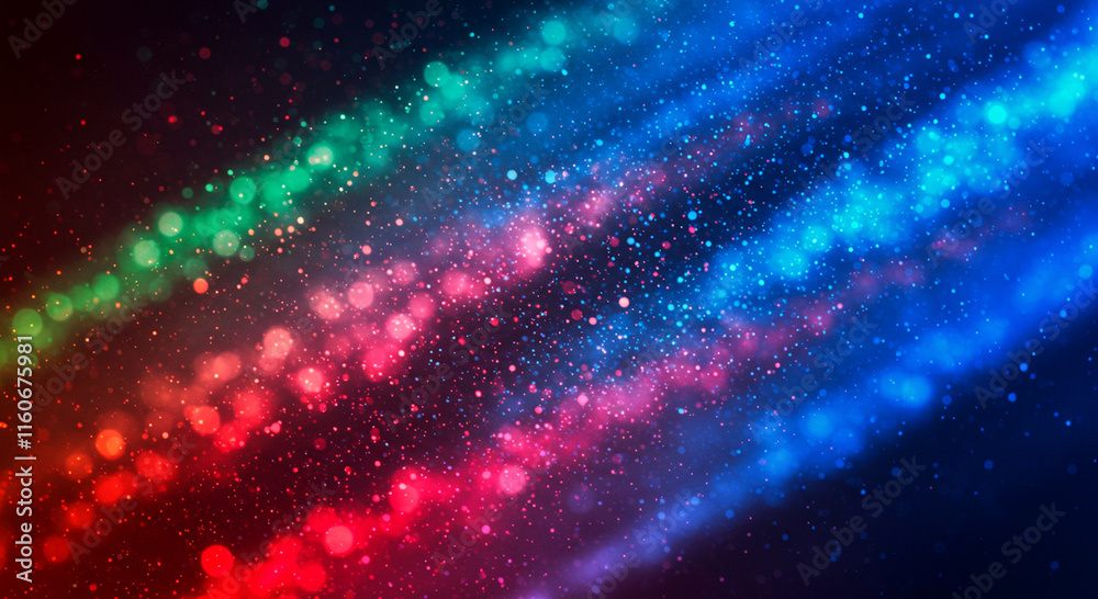Obraz premium Abstract background that is colorful sparkling and shiny