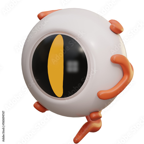 3d illustration Monster Eye 2 photo