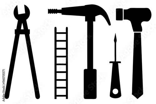 set of construction tools