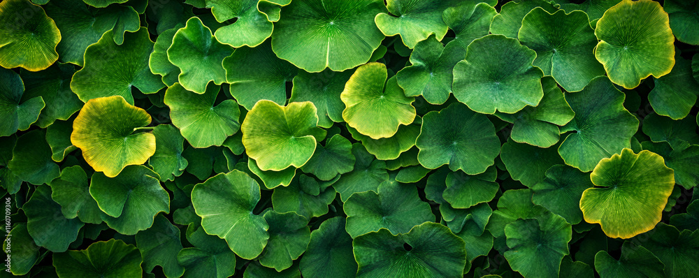 Lush Green Foliage, A Symphony of Textured Leaves, Vibrant and Alive, Displaying Natural Beauty Lush Green Foliage, A Symphony of Textured Leaves, Vibrant and Alive, Displaying Natural Beauty