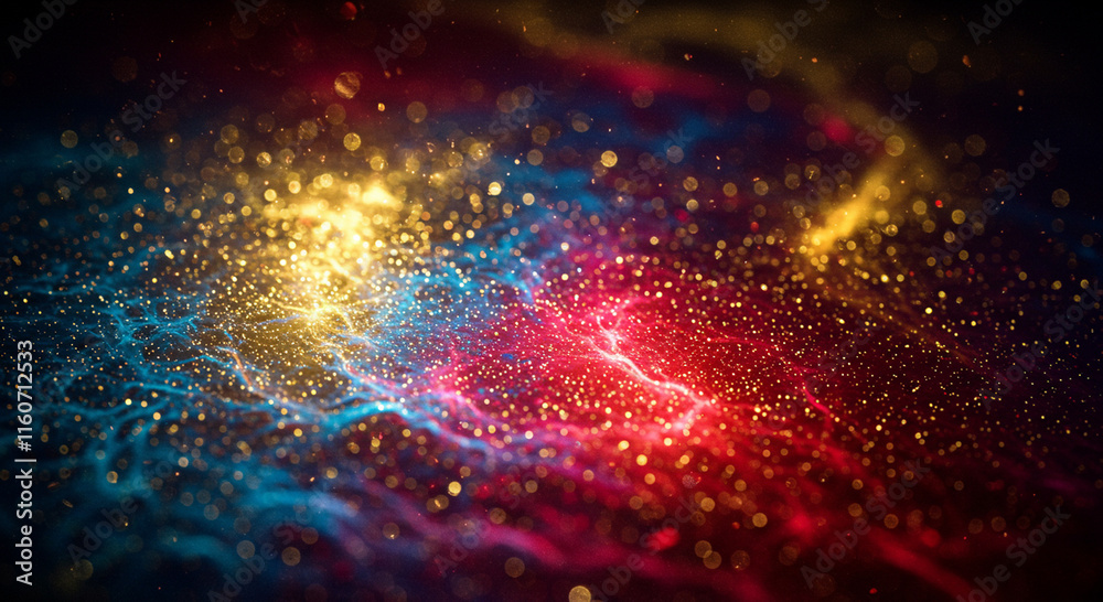 Naklejka premium Abstract background that is colorful sparkling and shiny