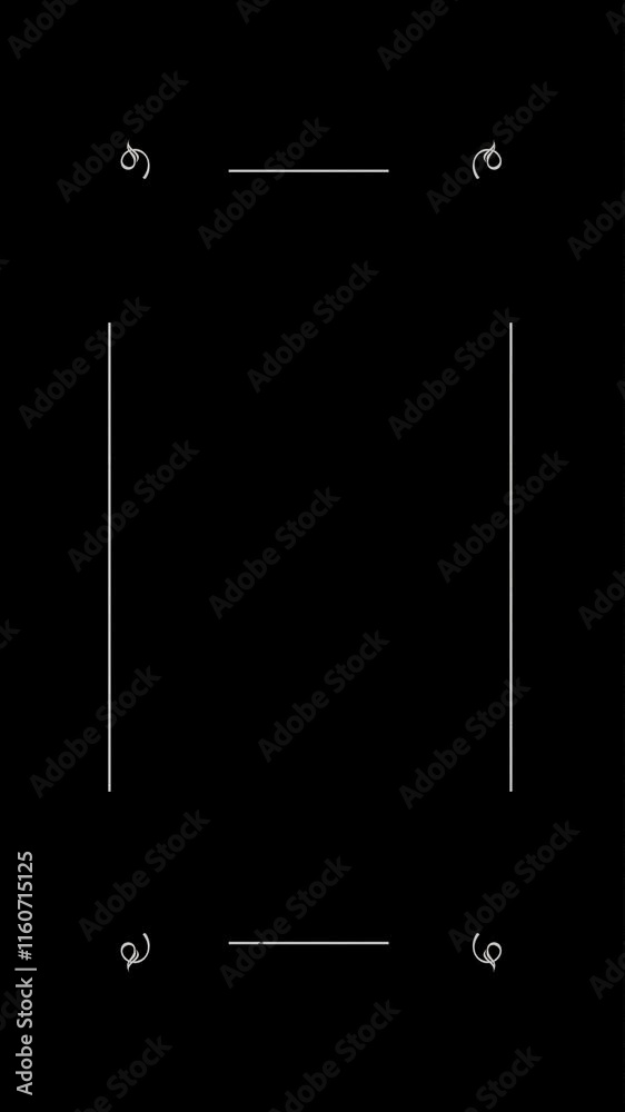 Film projector flickering background. Place for your text. Two options in one file. 
Vertical format 9x16. Suitable for mobile phones, websites, etc.