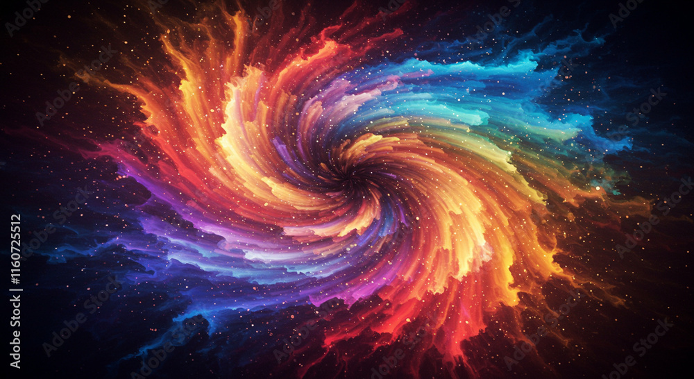 Abstract background that is colorful sparkling and shiny Abstract background that is colorful sparkling and shiny