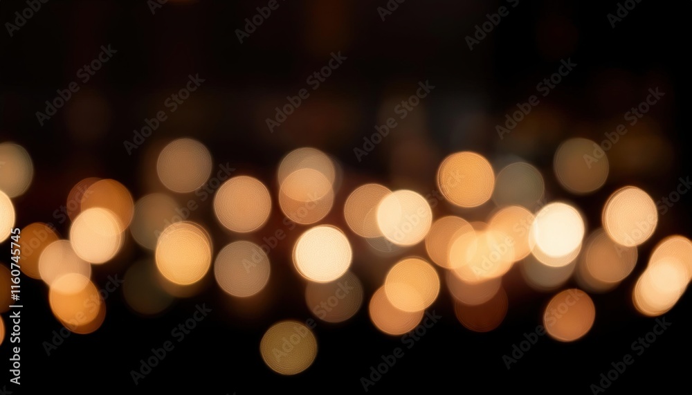 Golden Lights Bokeh Abstract Background Golden Lights Bokeh Abstract Background