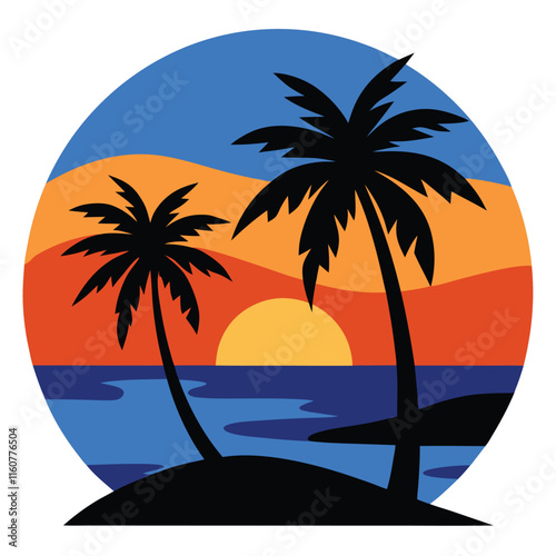 The view of the sunset is captivating simply gazing.