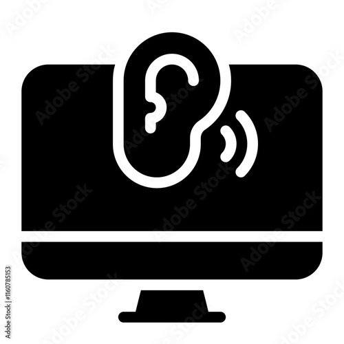 spyware glyph icon