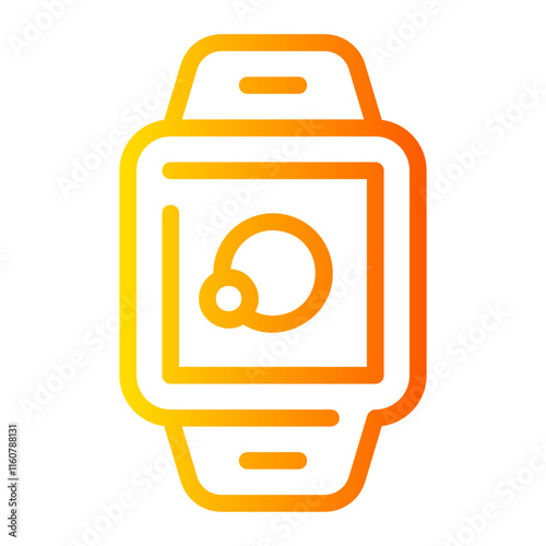 tracking gradient icon