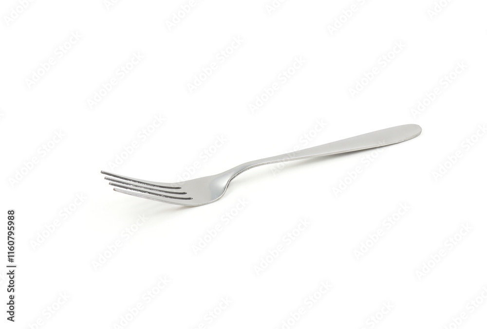fork on the white black background. fork on the white black background.