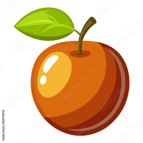 orange fruit illustration