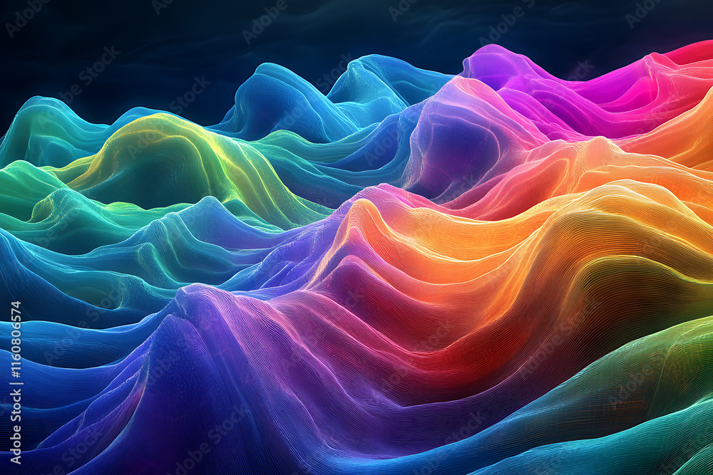 Obraz premium abstract fractal background