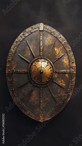 Ancient warriors shield