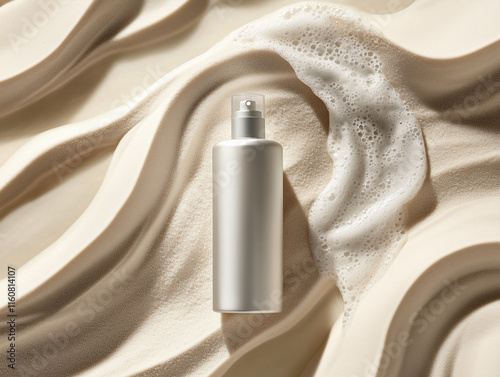 cosmetic cream on the table