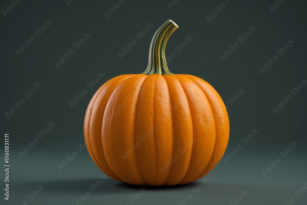 there is a small orange pumpkin sitting on a table there is a small orange pumpkin sitting on a table