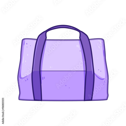 multifunctional diaper bag cartoon. spacious durable, lightweight convenient, pockets changing multifunctional diaper bag sign. isolated symbol vector illustration