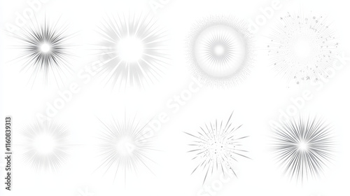 Golden star light flashes and sparkles on transparent background. Vector isolated icons set of sun light beam and starlight with lens flare effect, glittering comet trail and twinkling glitter light