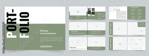 Portfolio layout design Archittecture portfolio real estate portfolio