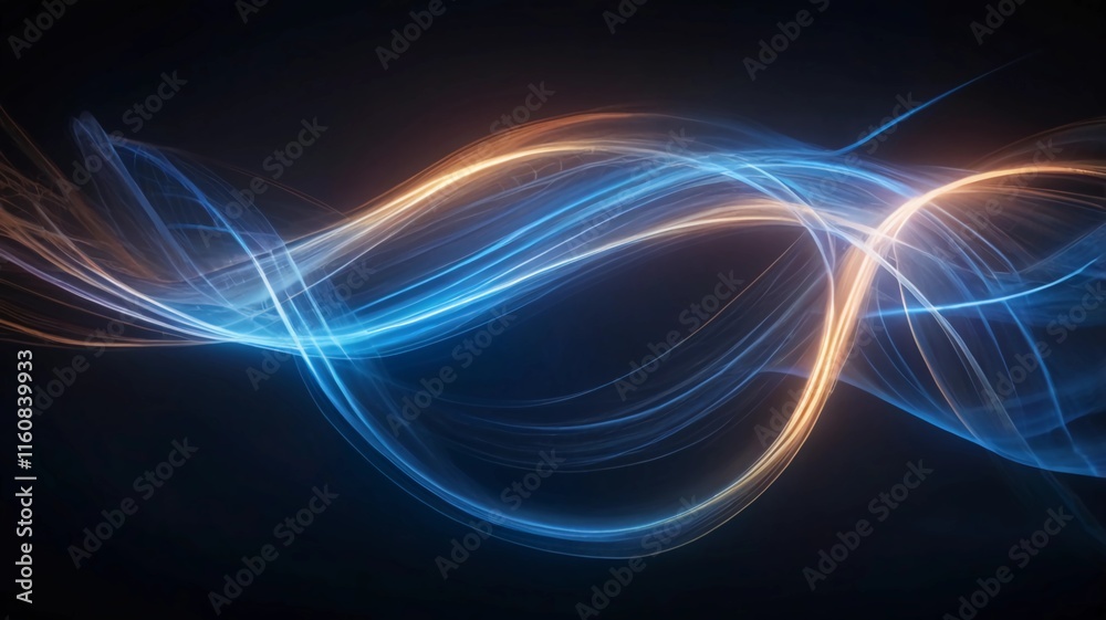 Blue Rays Zoom in Motion Effect, Light Color Trails. Blue Rays Zoom in Motion Effect, Light Color Trails.