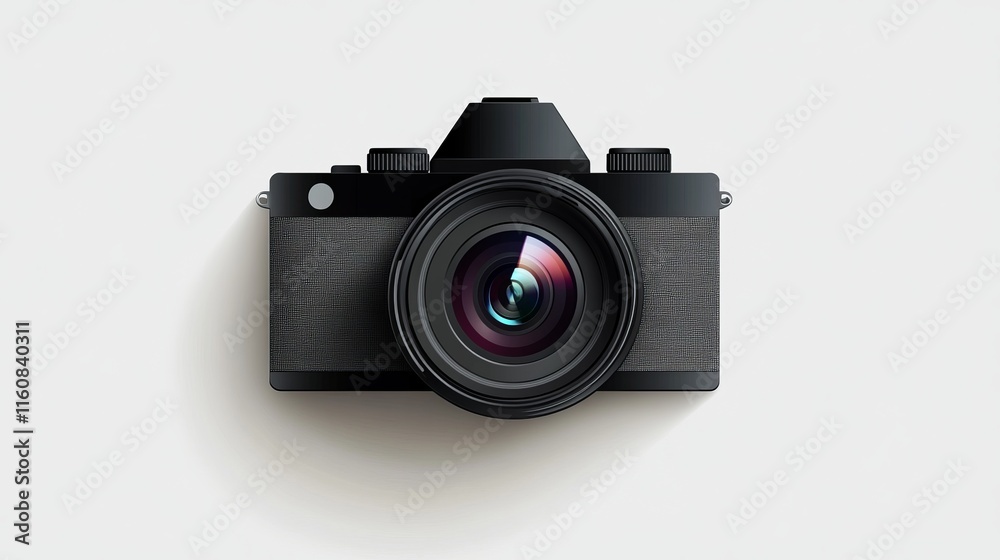 Sleek Black Digital Camera: A Modern Photography Tool Sleek Black Digital Camera: A Modern Photography Tool