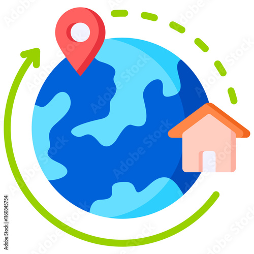 Expatriate Icon