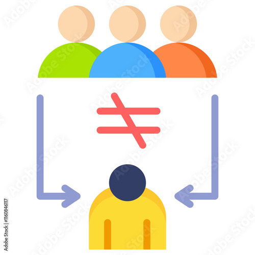 Discrimination Icon