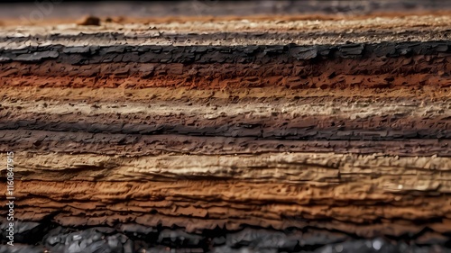 texture layers of earth
