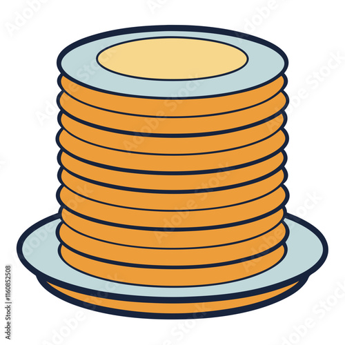 stack of plates