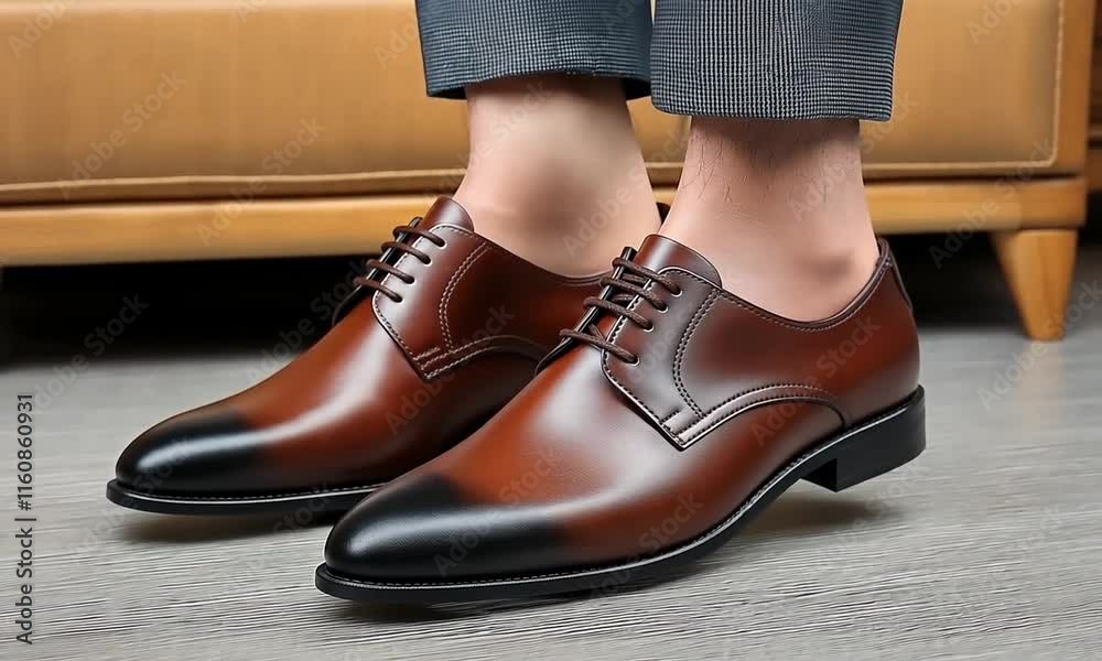 Formal brown shoes, business casual shoes Formal brown shoes, business casual shoes