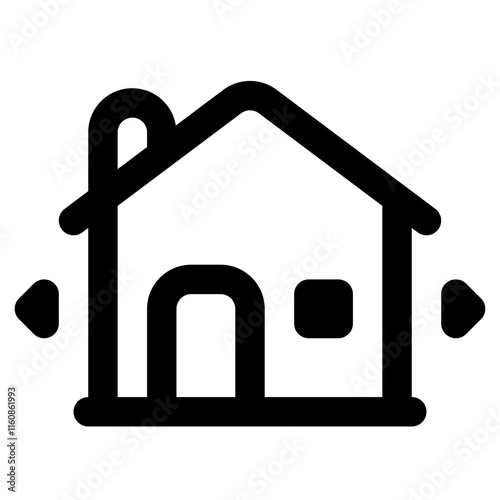 Nomadic Simple Line Icon. Single icon, line vector icon
