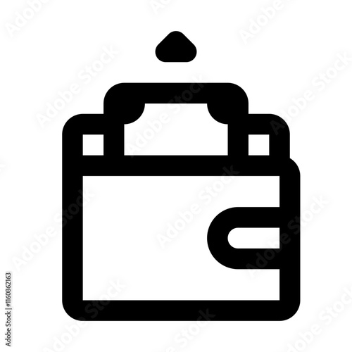 Wasteful Lifestyle Simple Line Icon. Single icon, line vector icon
