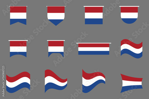 Flag of Netherlands Set, Original and simple Netherlands flag Bundle, vector illustration of Netherlands flag Collection
Free Download Flag of Netherlands Set, Original and simple Netherlands flag Bundle, vector illustration of Netherlands flag Collection
- GFXLoad