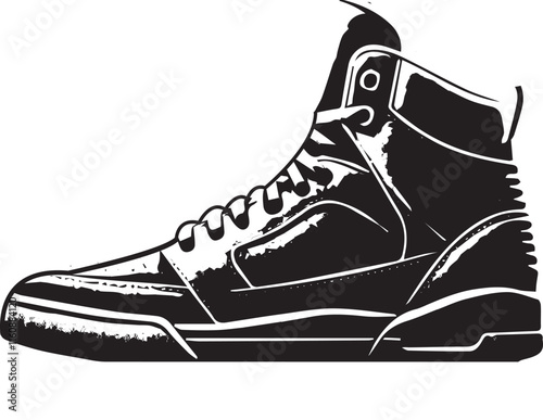 simple shoe vector