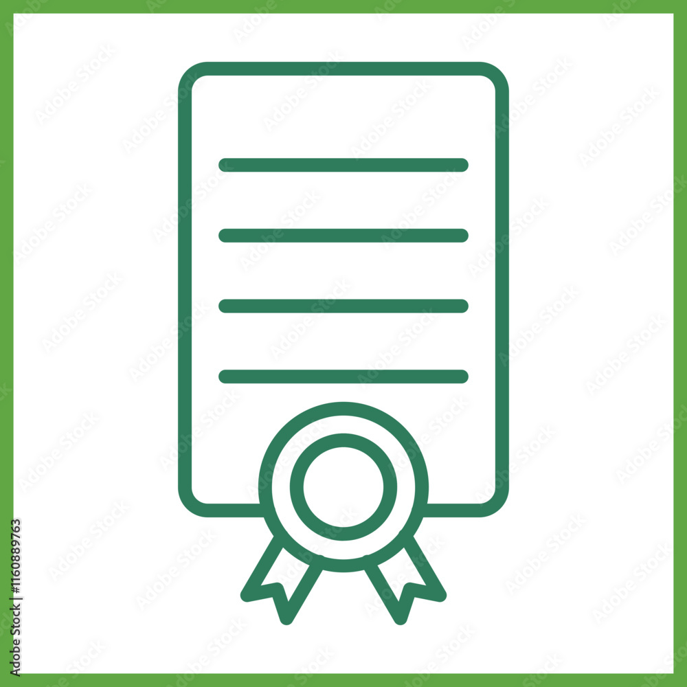 Certificate Icon Design Certificate Icon Design