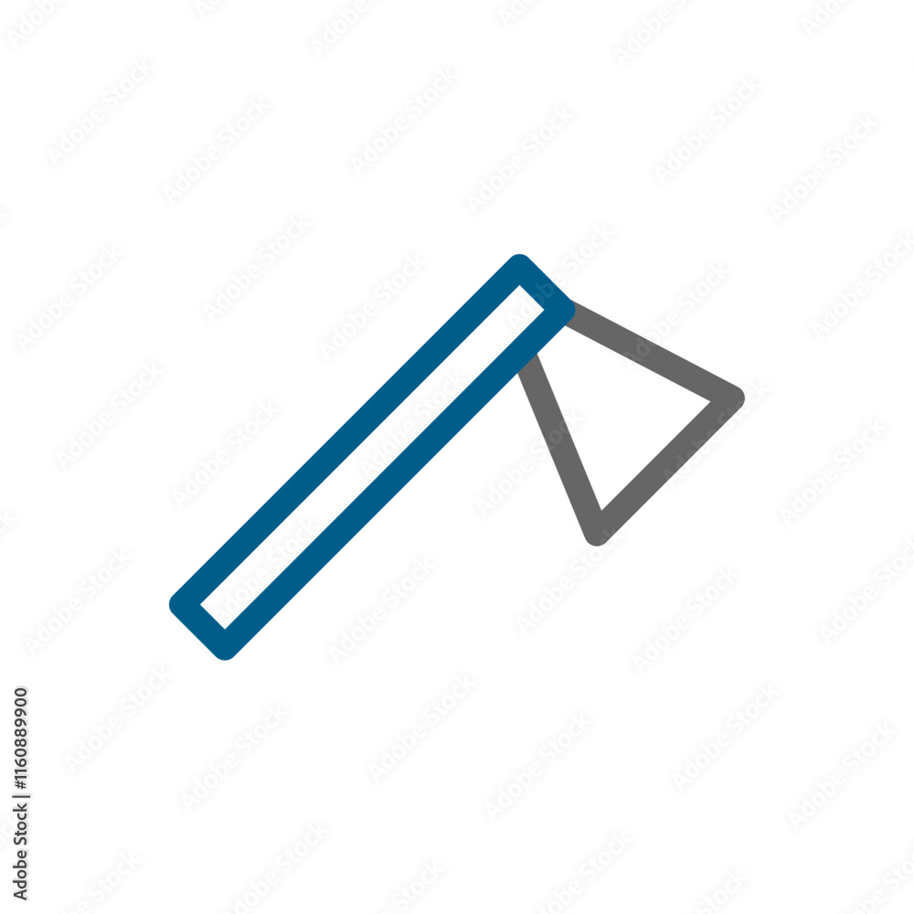Ax icon vector illustration. Concept of work, repair, and construction. Ax icon vector illustration. Concept of work, repair, and construction.