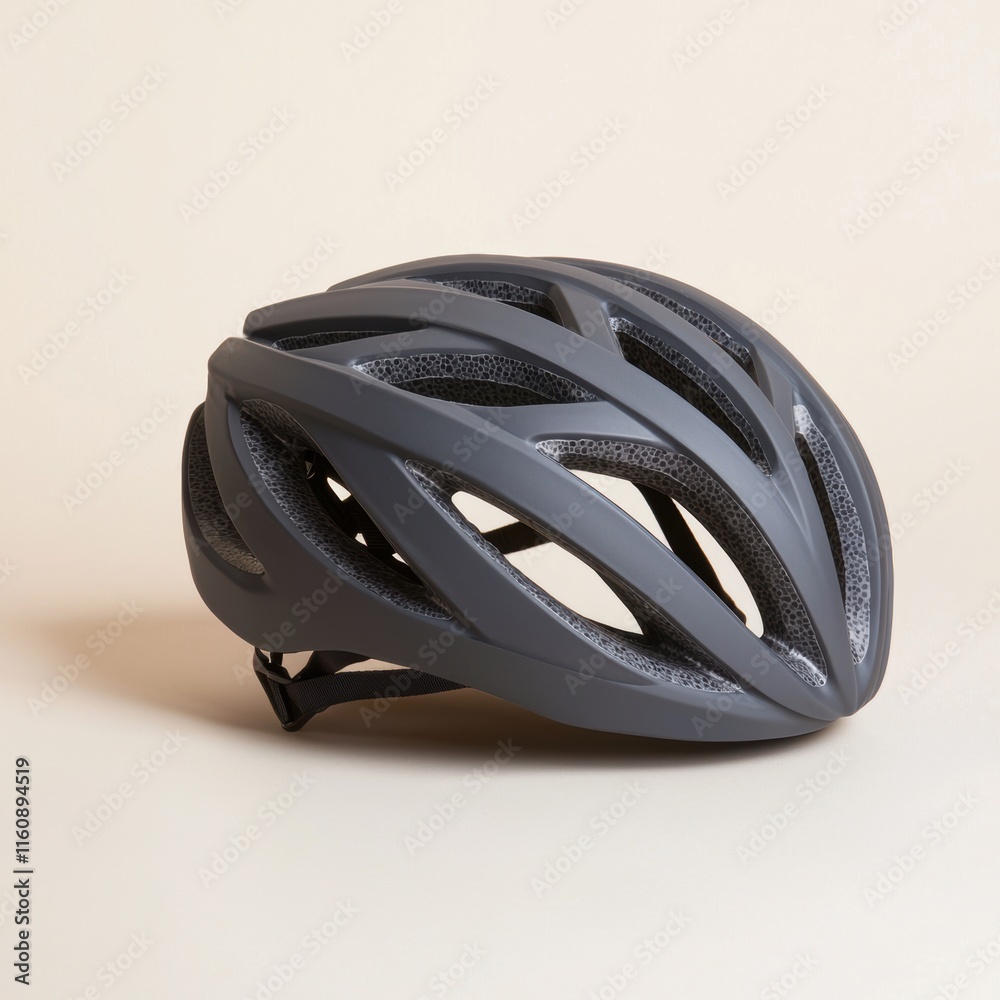 Modern Cycling Helmet with Sleek Design and Ventilation Features Modern Cycling Helmet with Sleek Design and Ventilation Features