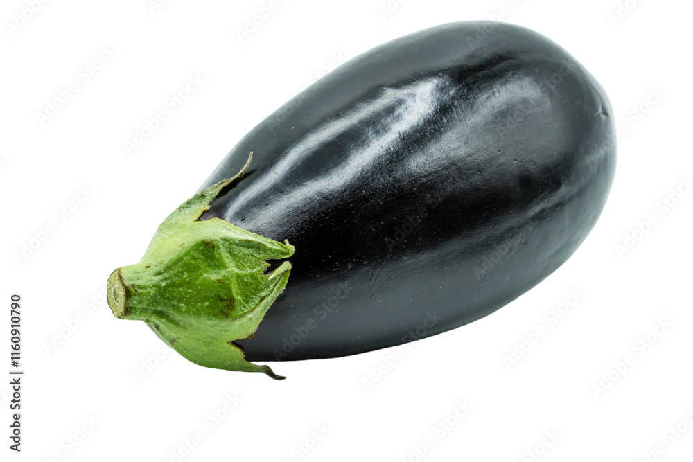 eggplant isolated on transparent background