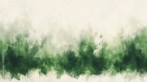 Light brown green olive sage beige abstract watercolor. Art background for design.