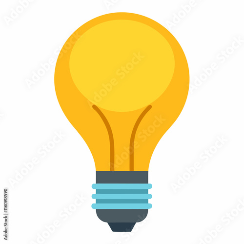 new halogen bulb and halogen light vector icon on white background