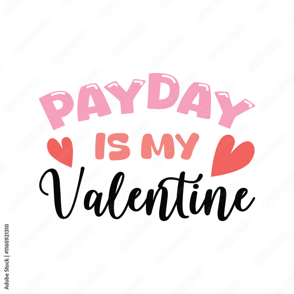 Fototapeta premium Valentine's T shirt