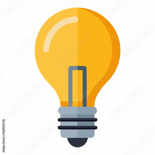 halogen light and halogen bulb vector icon on white background