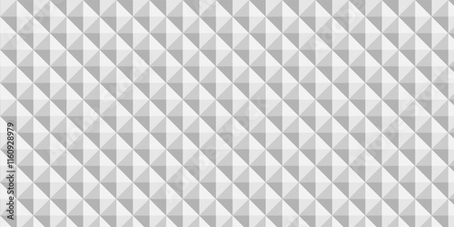 background abstract grid white paper texture triangle cube art surface mosaic texture technology square banner and web metallic geometric design.
