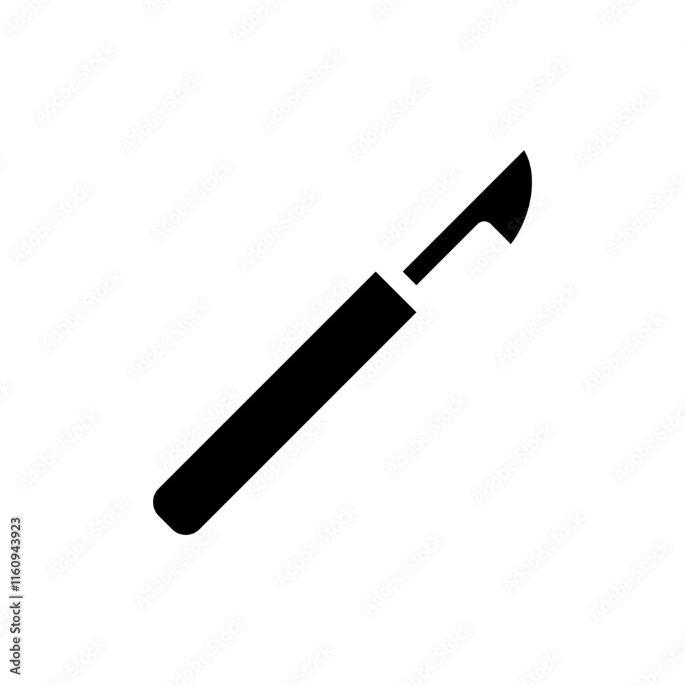 Surgical scalpel icon. Concept of surgery, medical, and healthcare. Surgical scalpel icon. Concept of surgery, medical, and healthcare.