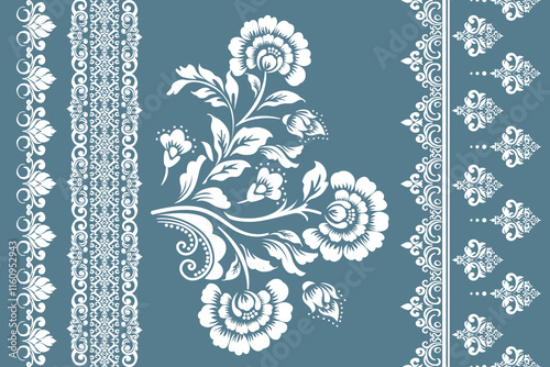 Navajo tribal vector seamless pattern. Native American ornament. Ethnic South Western decor style. Boho geometric ornament. Vector seamless pattern. Mexican blanket, rug. Woven carpet illustrat